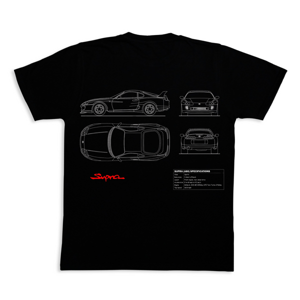 Supra A80 Legends Print T-Shirt