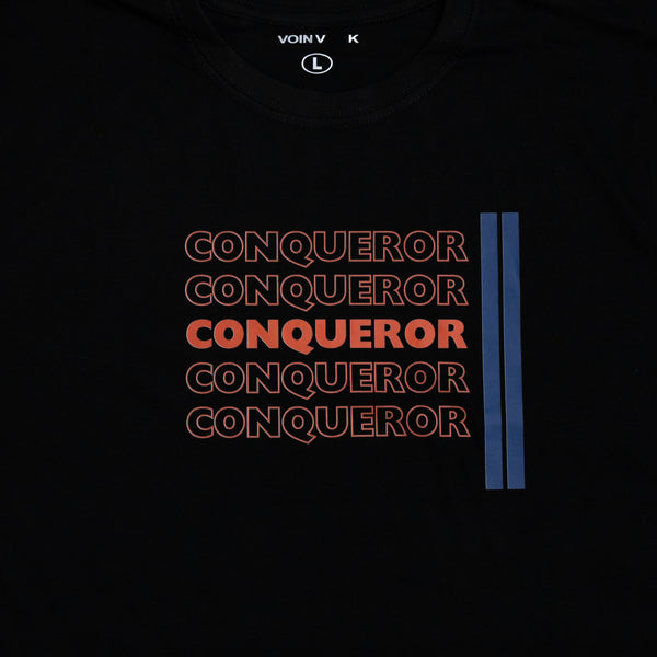 Conqueror Spirit Print T-Shirt