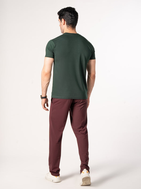 Voin Volk Maroon Dri-Fit Trouser Voin Volk TROUSERS VOIN VOLK