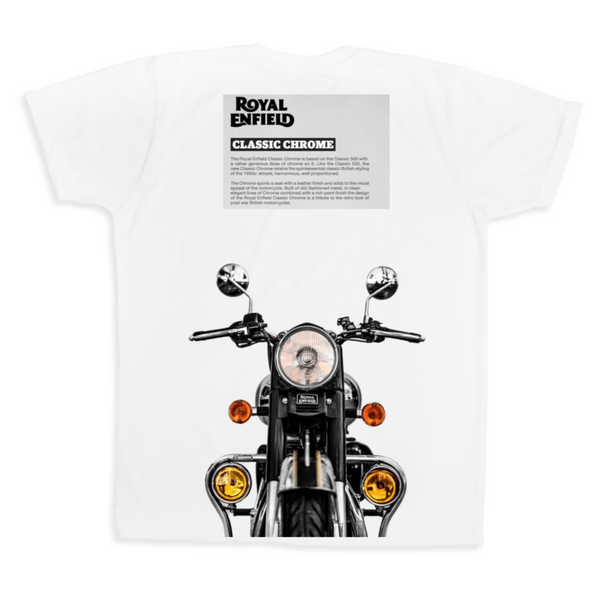 Royal Enfield Chrome Print T-Shirt