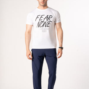 Voin Volk Fear None Print T-Shirt + Blue Dri-Fit Trouser Voin Volk VOIN VOLK