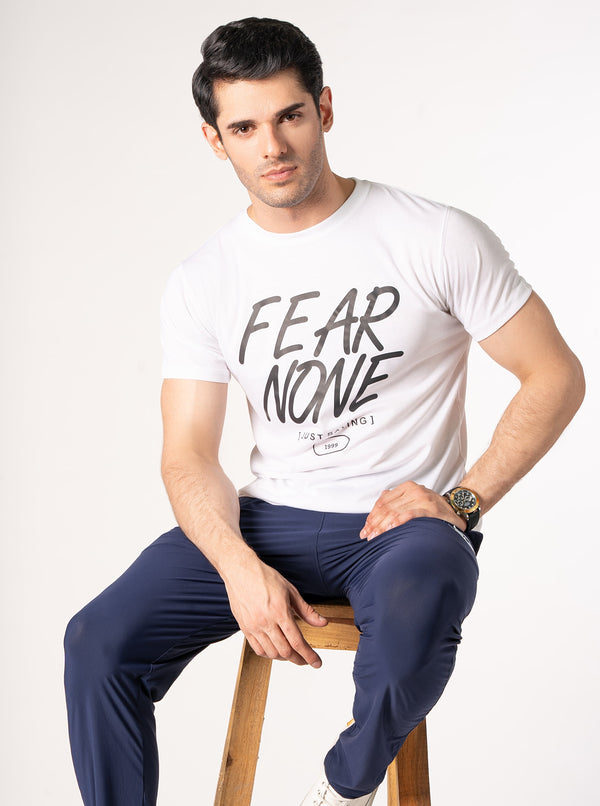 Voin Volk Fear None Print T-Shirt + Blue Dri-Fit Trouser Voin Volk VOIN VOLK